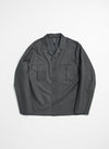 3D Printing Down Fabric Soft Open Collar Shirt Jacket