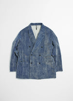 Indigo Like Jacquard Soft Blazer