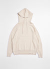 Cotton Nylon Wool Knitted Hoodie