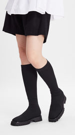 Knitted Knee Boots