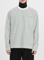 Long Sleeves Border Tee