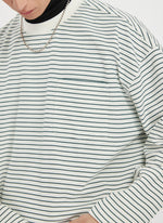 Long Sleeves Border Tee