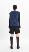 Velvet Knitting Waistcoat