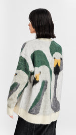 Swan Mohair Cardigan
