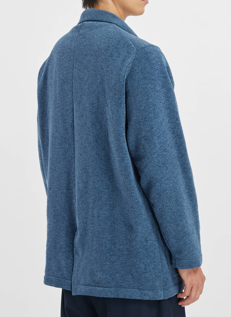 Velvet Knitting Blazer