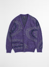 Mohair Paisley Cardigan