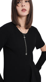 Future Darkness Double Layer Choker-Y Necklace