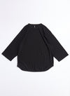 240G Cotton Polyester Waffle Long Sleeve Baseball Top