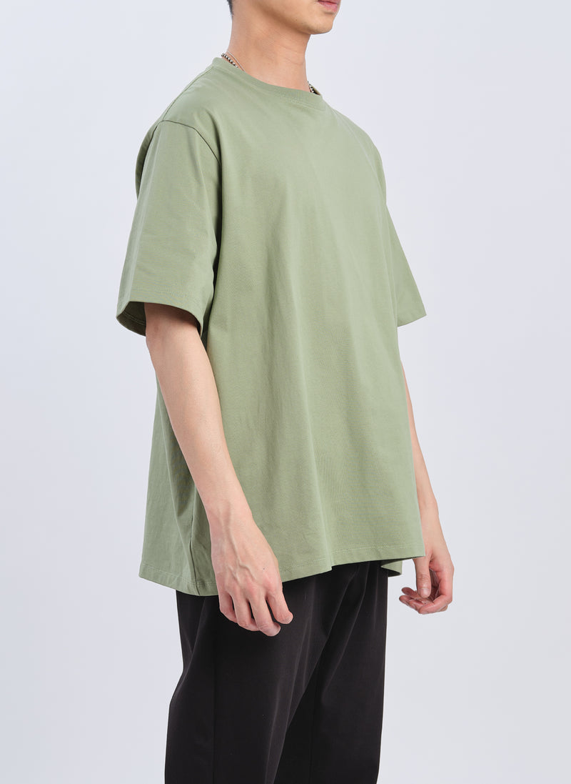 Mercerised Cotton Patch Tee