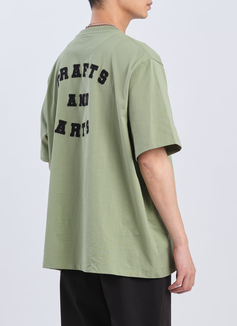 Mercerised Cotton Patch Tee