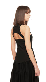Cut-Out Padded Tank Top