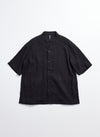 Distressed Rayon Nylon Oriental Shirt