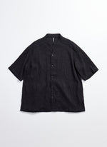 Distressed Rayon Nylon Oriental Shirt