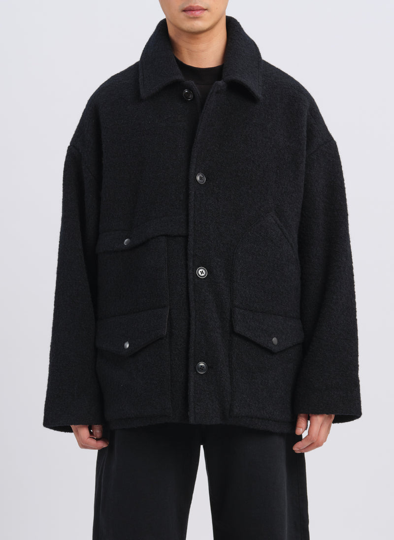 Boiled Wool Cruiser Jacket