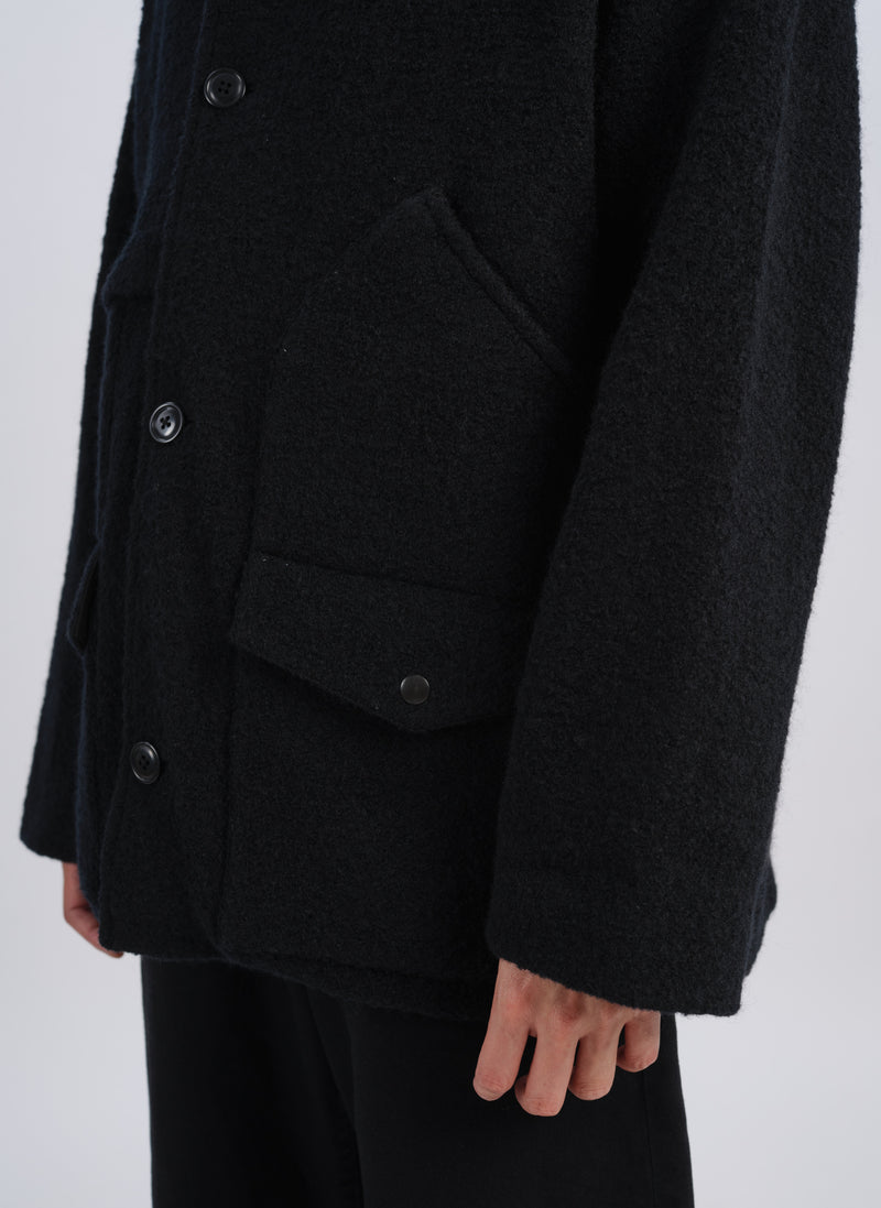 Boiled Wool Cruiser Jacket