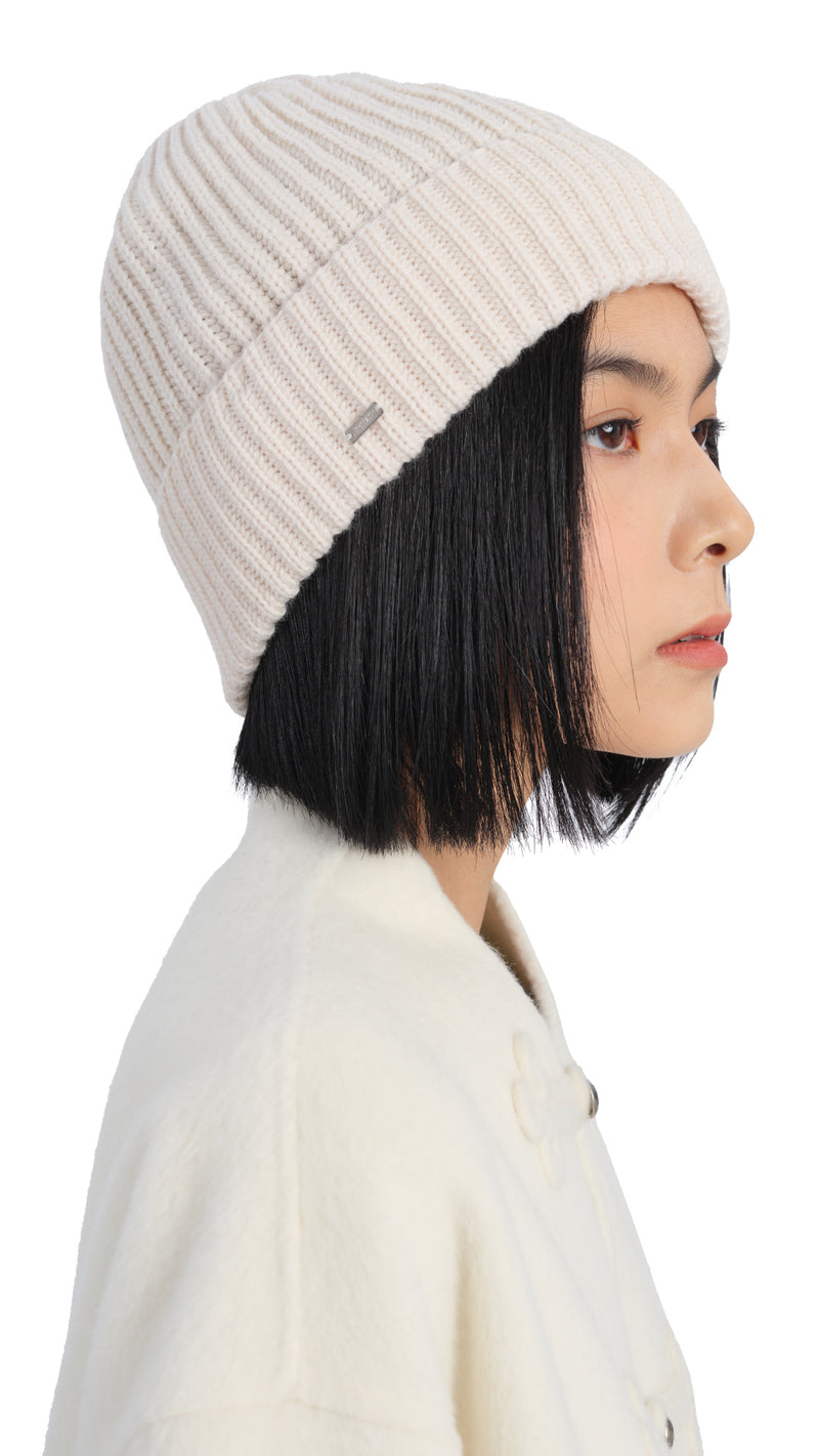 Mountain Beanie With Lace Trims