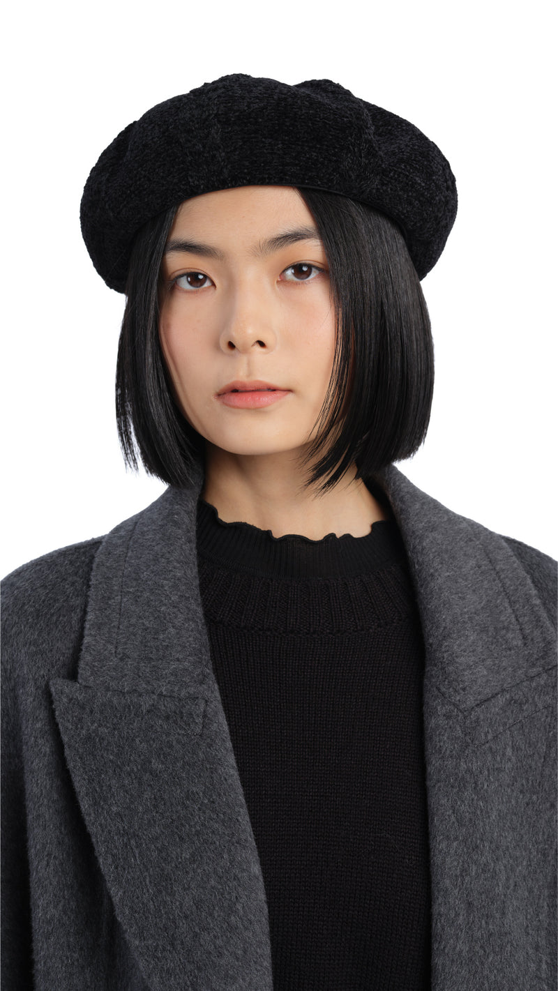 Cable Knitted Artist Beret