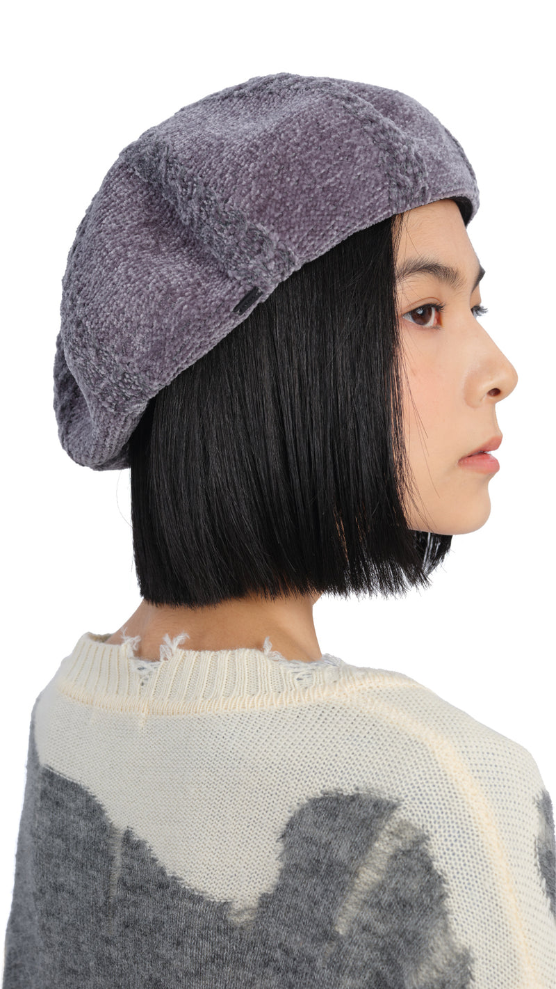 Cable Knitted Artist Beret