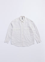 Cotton Seersuker Classic Utility Pocket Shirt