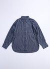 Polyester Stripe Classic Shirt