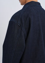 3D Printing Down Denim Fabric Soft Worker Blazer