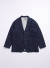 3D Printing Down Denim Fabric Soft Worker Blazer