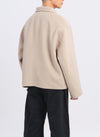 W.R Wool Cashmere Stand Collar Jacket