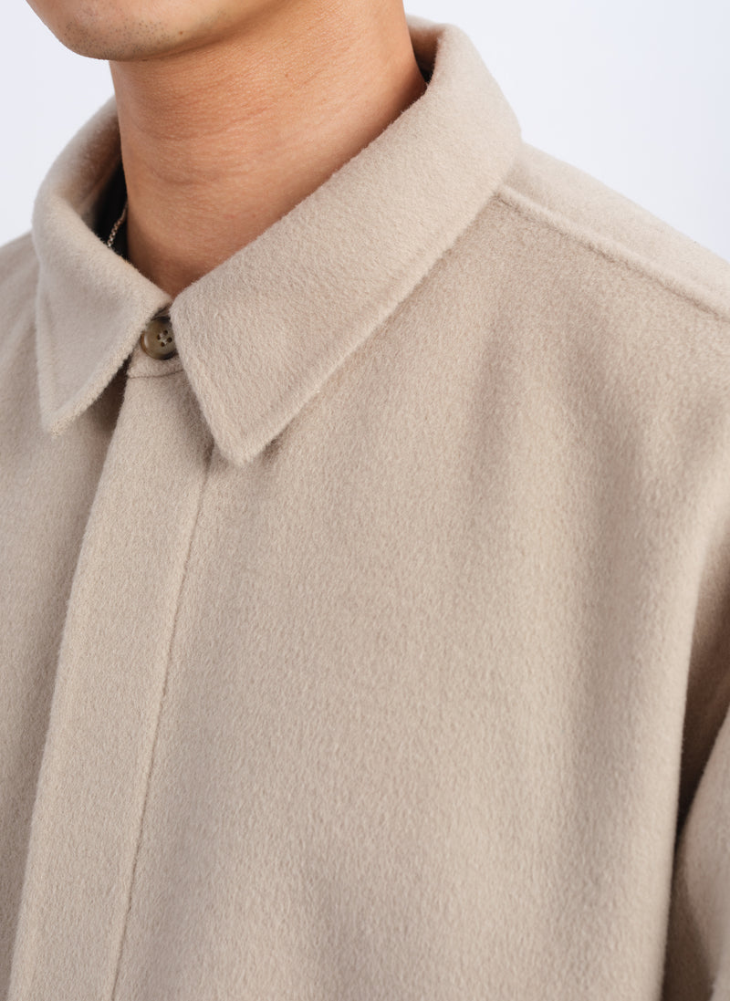 W.R Wool Cashmere Shirt Jacket