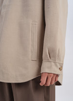 W.R Wool Cashmere Shirt Jacket