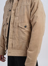 Eco Suede Primaloft Insulation Padded Jacket