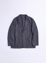 Lanatec Polyester Single Breasted Soft Blazer