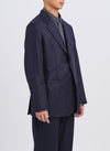 Marzotto Extrafine Wool Construction Suit Blazer