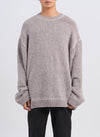 Hand Stitch Polyester Velet Knitted Pullover