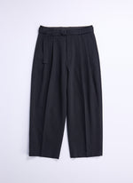 Solotex Garbardine (Work) Pleated WidePants (P-17)