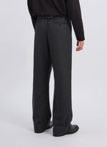 Marzotto Wool Straight Full Length Officer Pants