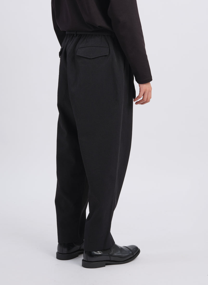 Solotex Garbardine (Work) Wide Tapered Pants [P-12]