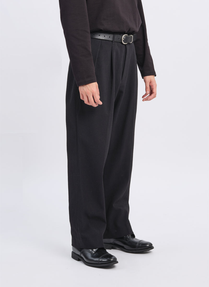 Solotex Garbardine (Work) Wide Tapered Pants [P-15]