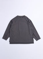 Heavy Cotton Jersey Raw Edge Top