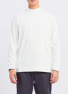 Mercerized Cotton Mock Neck Tee (T-05)