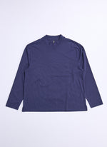 Mercerized Cotton Mock Neck Tee (T-05)