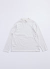 Mercerized Cotton Mock Neck Tee (T-05)