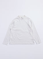 Mercerized Cotton Mock Neck Tee (T-05)