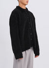 Polyester Velet Knitted Crafts & Art Coach Jacket