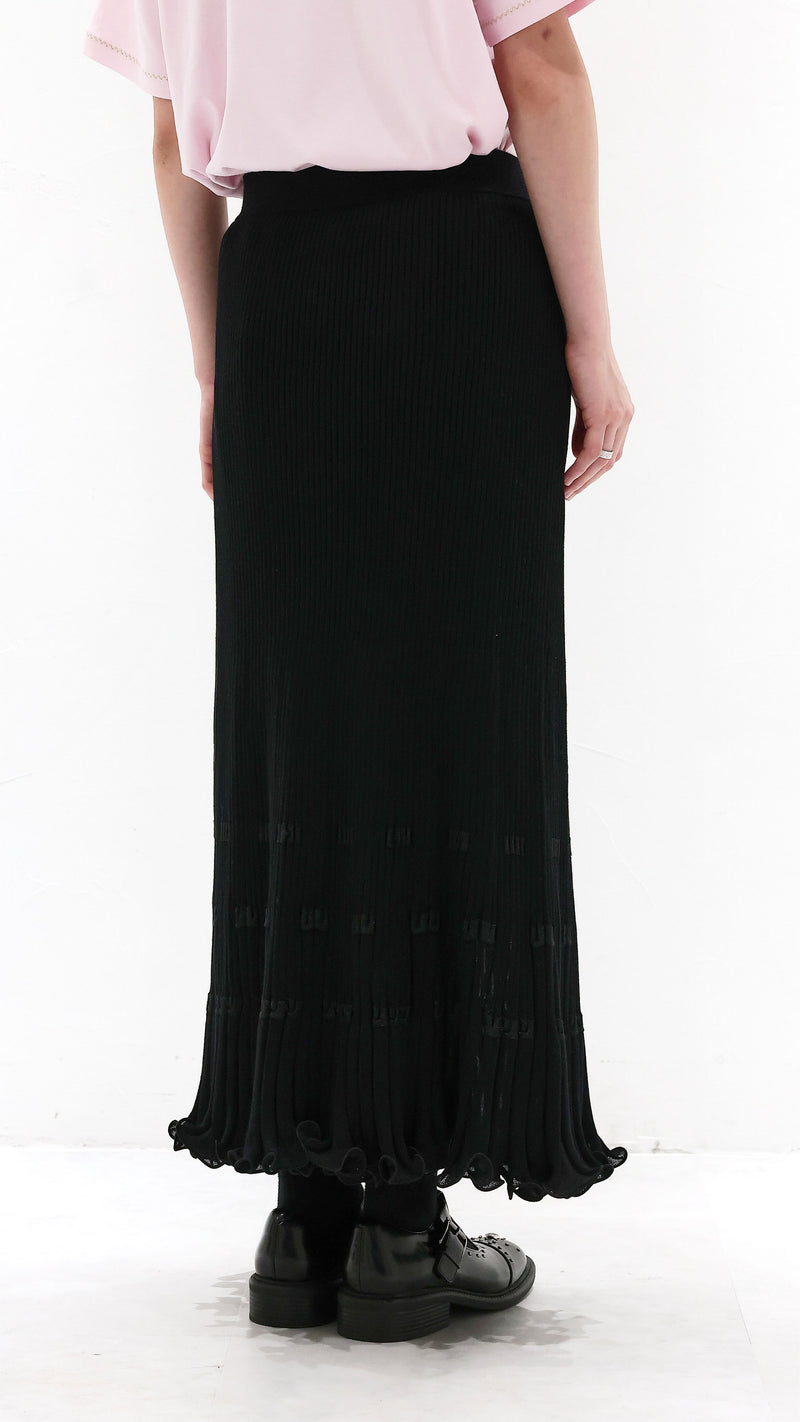 Fish Tail Knit Skirt