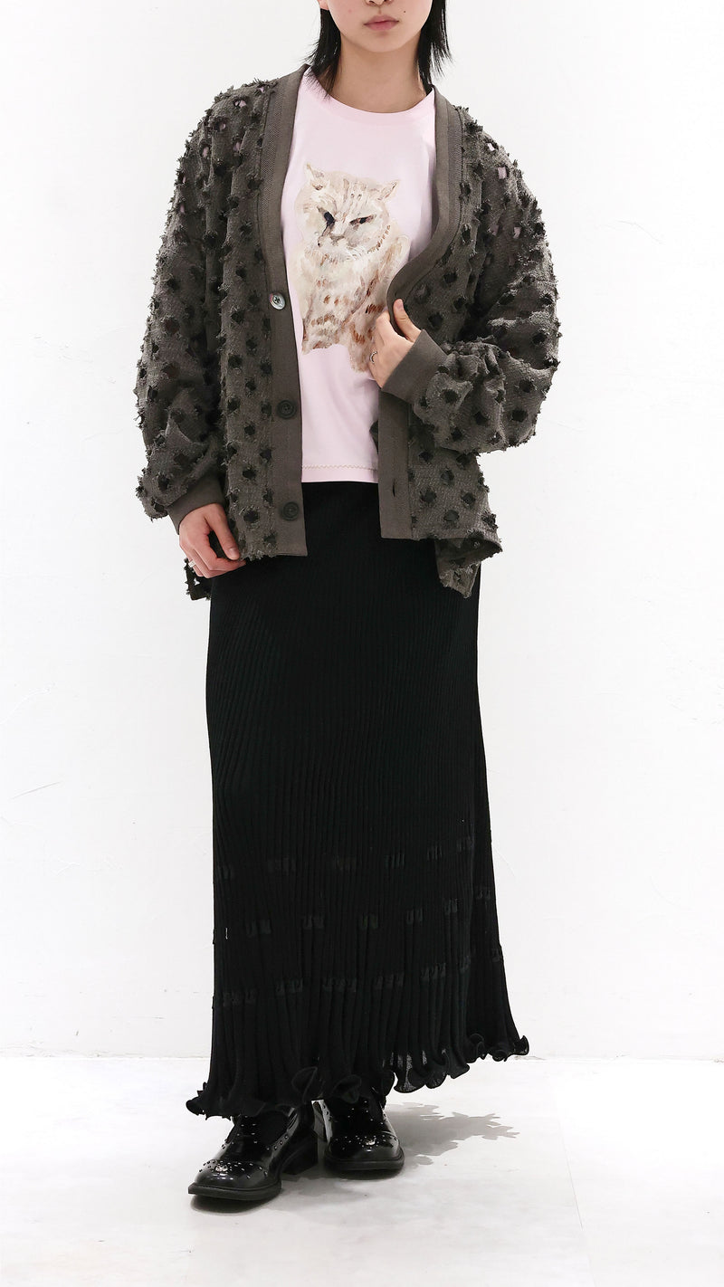 Fish Tail Knit Skirt