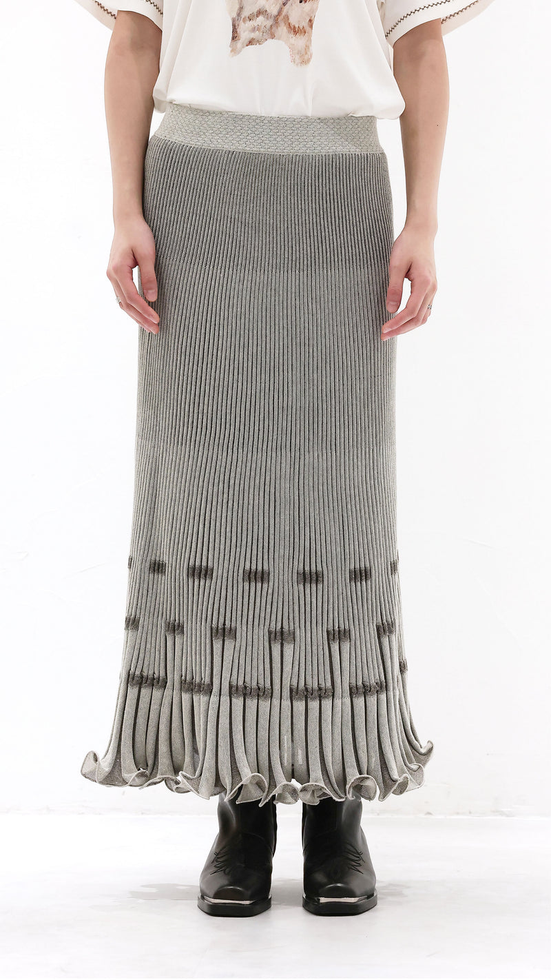 Fish Tail Knit Skirt