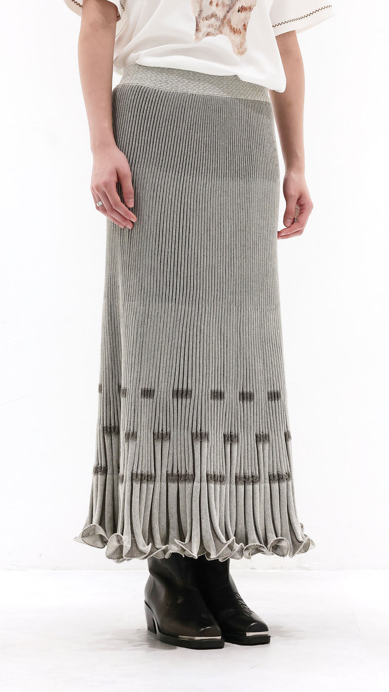 Fish Tail Knit Skirt