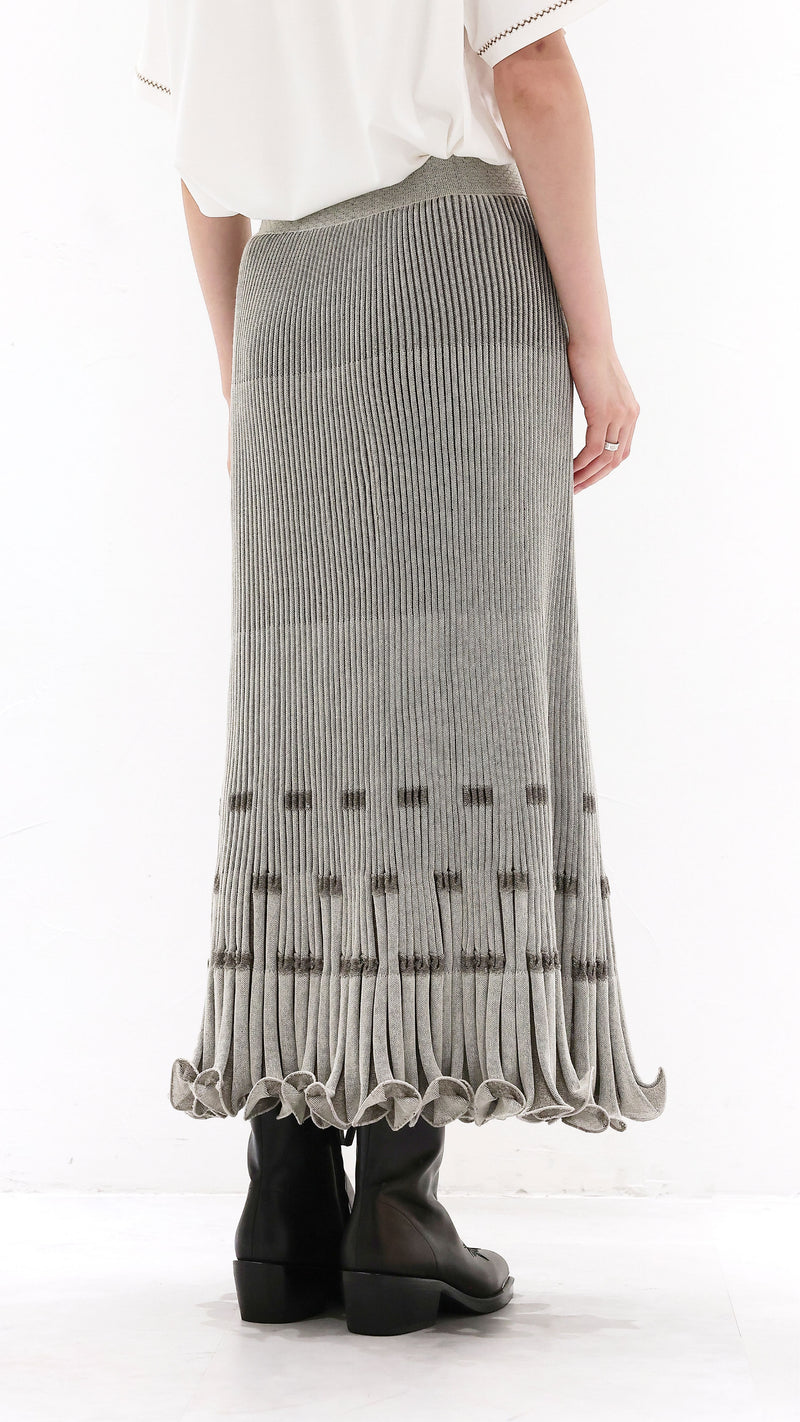 Fish Tail Knit Skirt