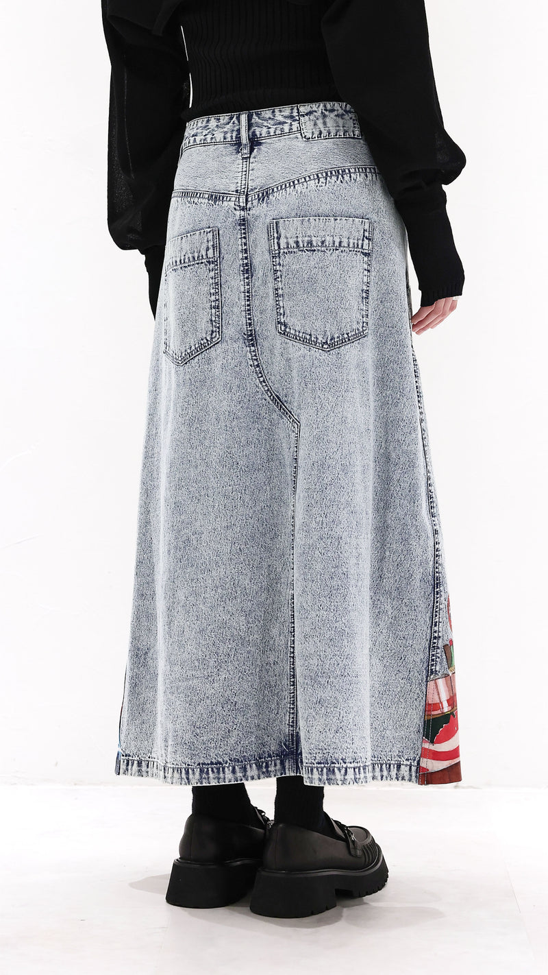 INITIAL x Little Thunder Anime Skirts