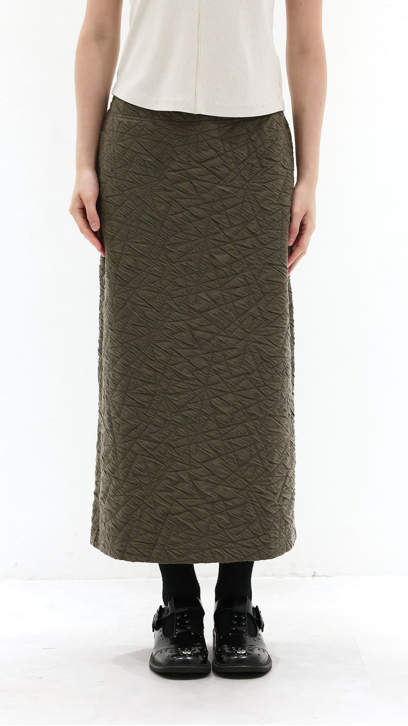 Textural Pencil Skirt